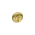 Завертка круглая дверная, Д170 Ш100 В25, матовое золото
