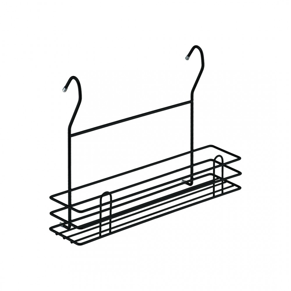 Полка для специй тип-2, черный матовый