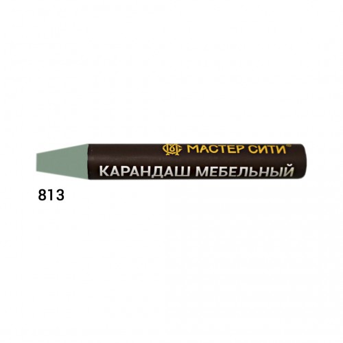 Карандаш мебельный, МАСТЕР СИТИ, 6г, 813 (Терра зеленая F 7858)