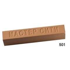 Воск мебельный твердый, МАСТЕР СИТИ, 9г, 501 (Бук геплан R 5107)