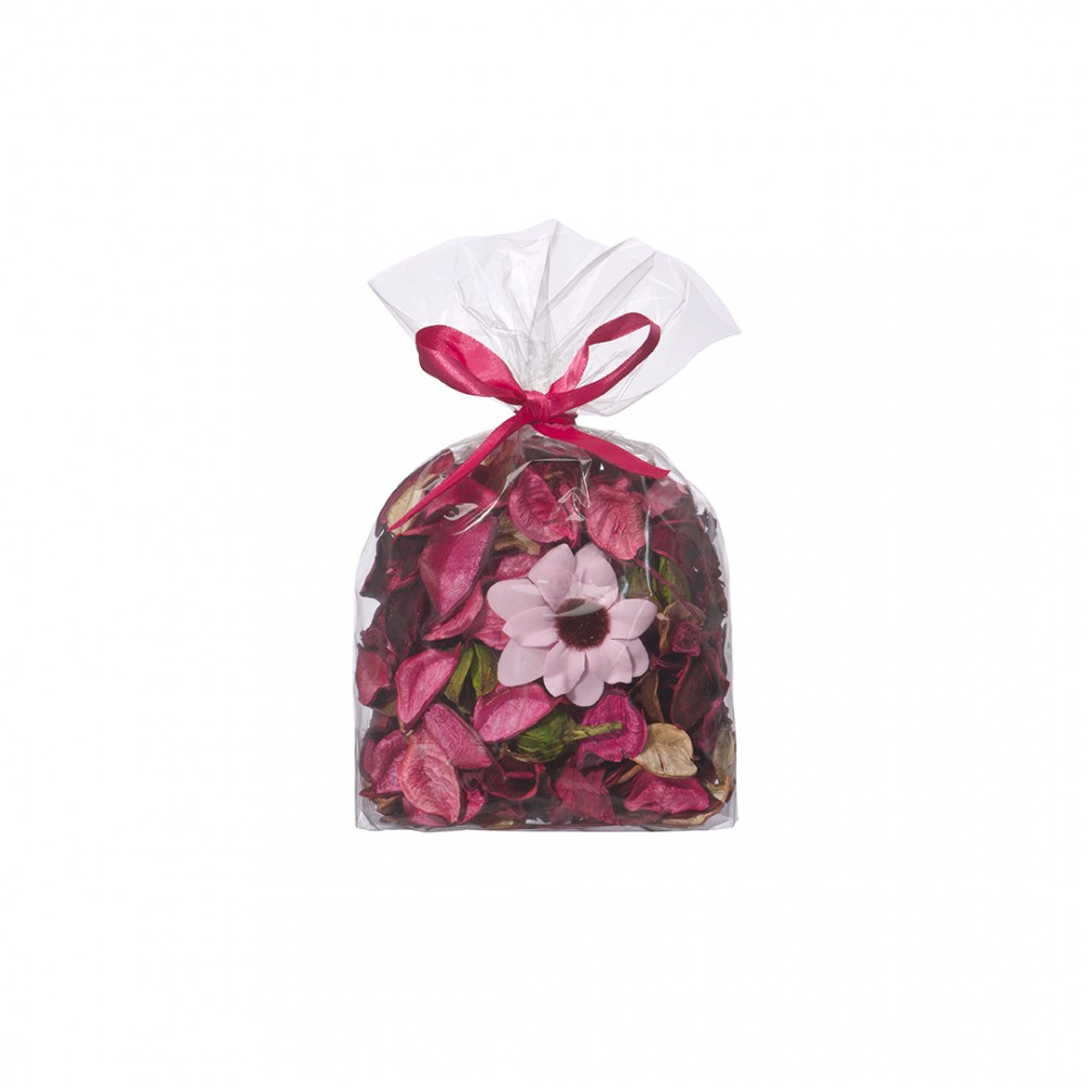 Набор сухоцветов из натуральных материалов, с ароматом розы, Д120 Ш90 В130, пакет