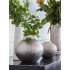 Декоративная ваза Этно, Д200 Ш200 В170, серебряный
