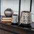 Декоративная ваза Орнамент, Д120 Ш120 В120, серебряный