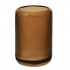Декоративная ваза из стекла Цилиндр, Д100 Ш100 В150, коричневый