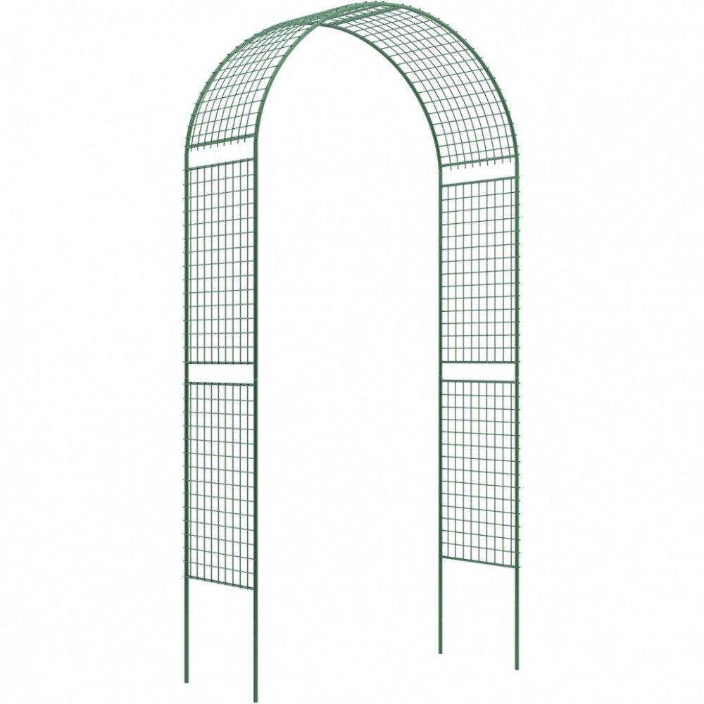Арка садовая разборная «Сетка широкая» 2.5 х 0.5 х 1.2 м Россия