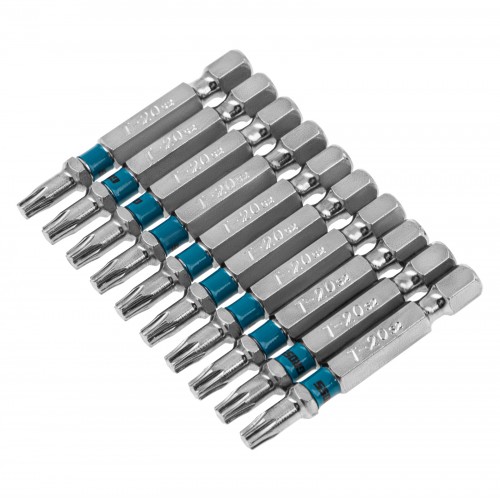 Бита Torx 20 х 50, сталь S2, 10 шт. Gross