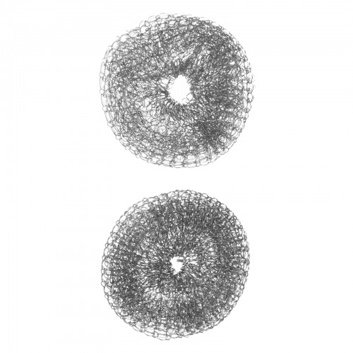 Скраб для посуды, металлический, 2 шт., Home Palisad