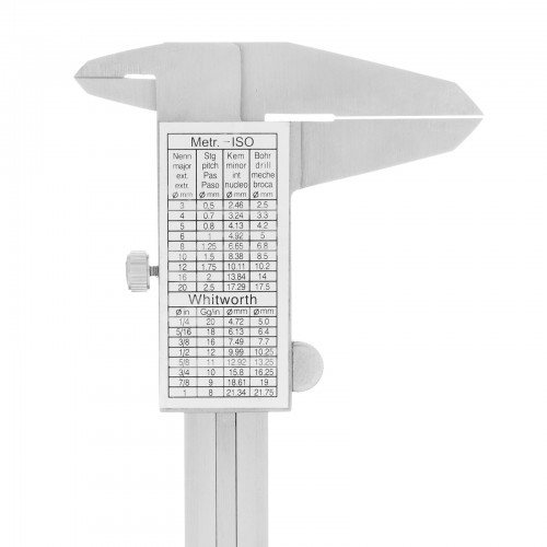 Штангенциркуль, 150 мм, 0.05 мм, нержавеющая сталь, с глубиномером Gross