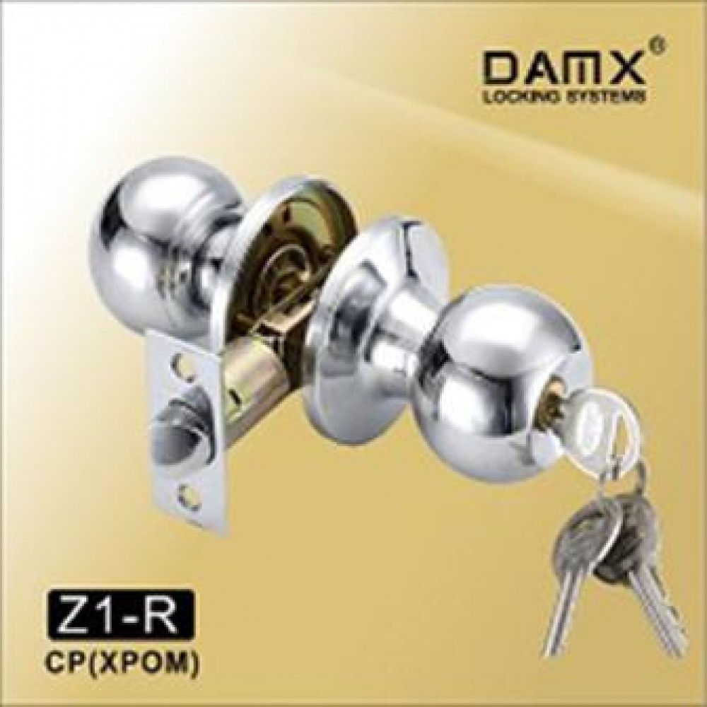 Ручка защёлка (шариковая) DMAX Z1-R Цвет: CP - Хром