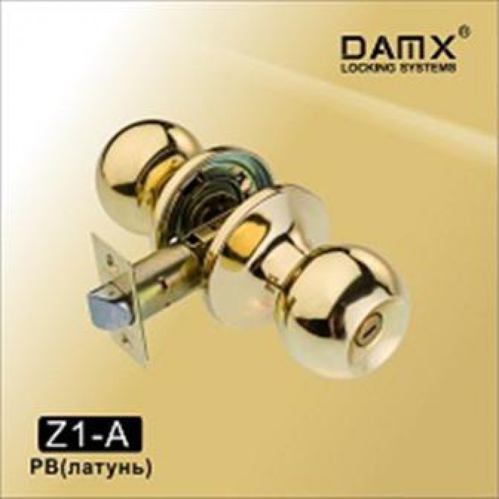 Ручка защёлка (шариковая) DMAX Z1-A Цвет: PB - Золото