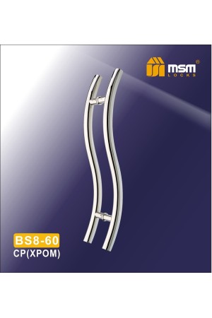 Ручка скоба BS8-60 Хром (CP)