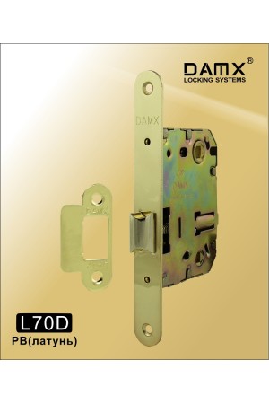 Механизм врезной сантехнический L70 DAMX Полированная латунь (PB)