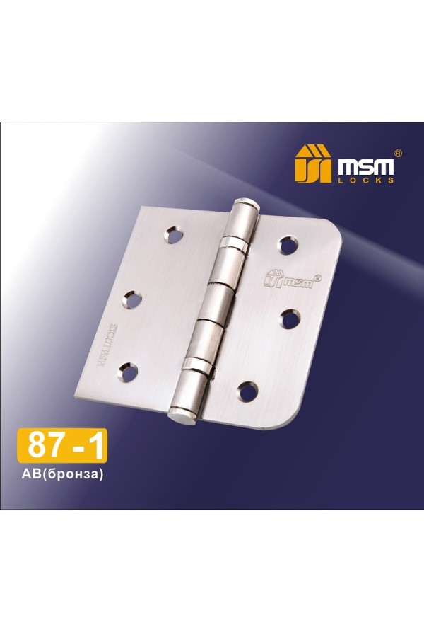 Петля унв.100mm 91/87-I SN Матовый никель (SN)