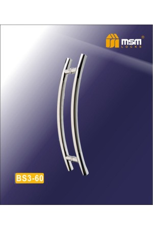 Ручка скоба BS3-60 SN/CP Матовый никель / Хром (SN/CP)
