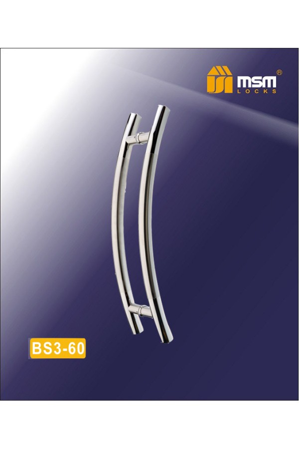 Ручка скоба BS3-60 SN/CP Матовый никель / Хром (SN/CP)