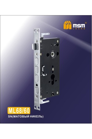Замок врезной ML68/60 CP Хром (CP)