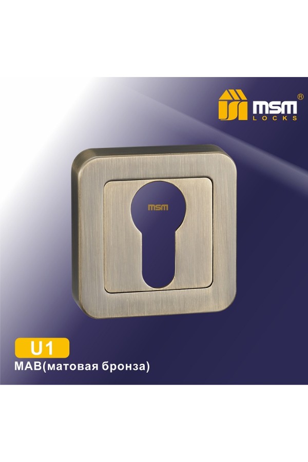 Накладка под цилиндр U1