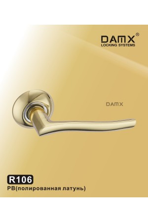 R106 DAMX Полированная латунь (PB)