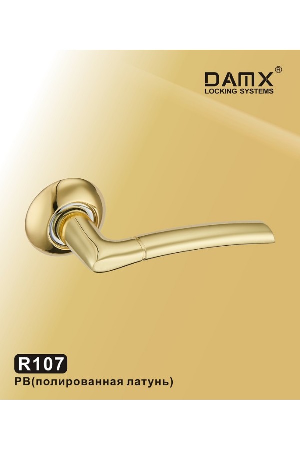 R107 DAMX Полированная латунь (PB)