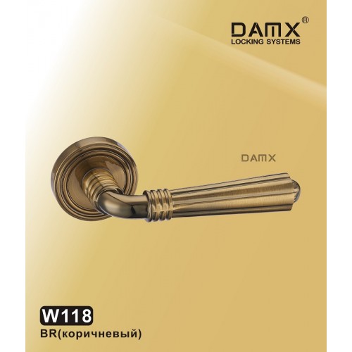 W118 DAMX AB/BK Коричневый / Черный (BR/BK)