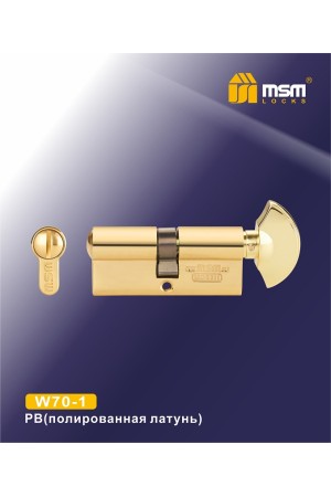Сантехнический W70-1 SN Полированная латунь (PB)
