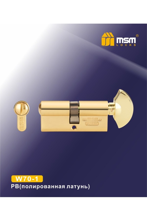 Сантехнический W70-1 SN Полированная латунь (PB)