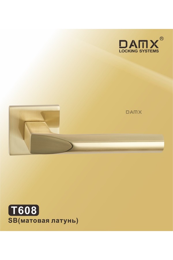 T608 AB Матовая латунь (SB)