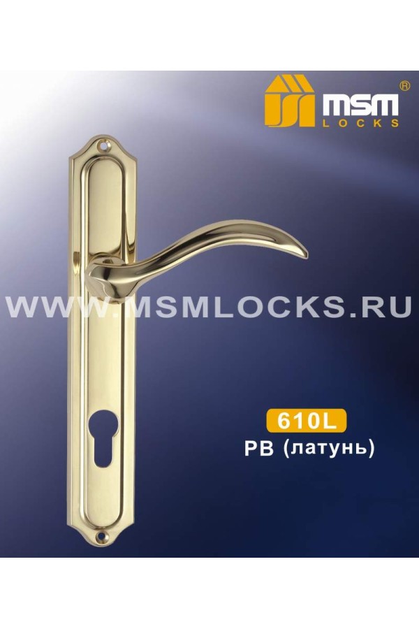 Ручка 610 L Полированная латунь (PB)