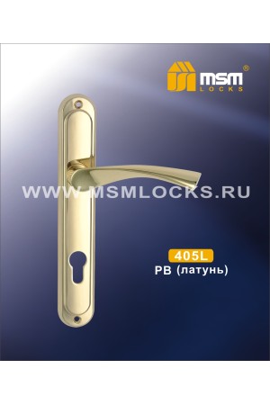Ручка 405 L Полированная латунь (PB)