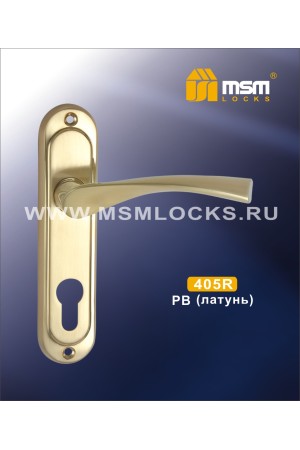 Ручка  405 R Полированная латунь (PB)