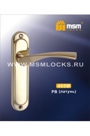 Ручка 405 М Полированная латунь (PB)
