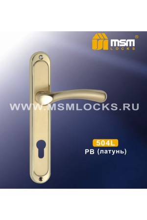 Ручка 504 L  Полированная латунь (PB)
