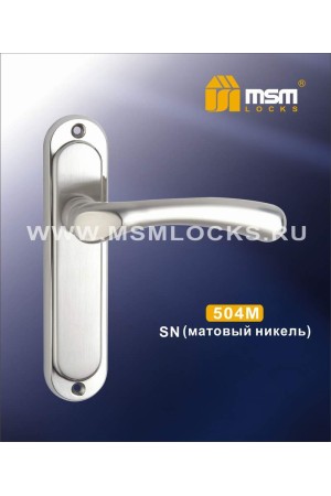 Ручка 504 M Матовый никель (SN)