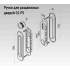 Ручка для раздвижных дверей Palladium 02 PS PB