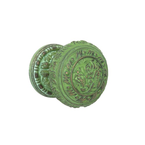 Дверная ручка Manzzaro Art 500 AG античная бронза (green)