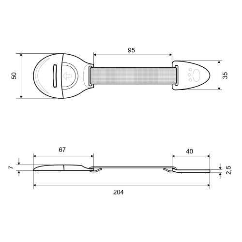 Блокиратор универсальный PALLADIUM BS 46.15