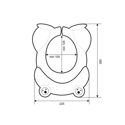 Козырёк для купания PALLADIUM BS 47.06 синий