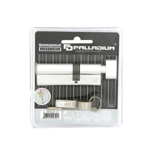 Цилиндровый механизм Palladium AL 35T01x55 CP