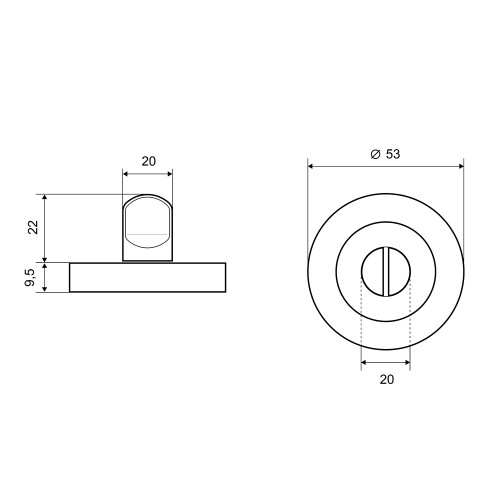 Накладка фиксатор Palladium Z 100 BK SN