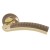 Ручка Armadillo (Армадилло) раздельная R.LD54.Libra26 (Libra LD26) AB/GP-7 бронза/золото
