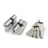 Цилиндровый Fuaro (Фуаро) механизм (R600/90) R6000Key90(50+10+30)-BL CP хром /блистер 5Key