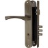 Замок цилиндровый Fuaro (Фуаро) с в комплекте с ручкой LOCKSET.9011 (SET F9011) AB бронза