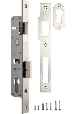 Корпус Fuaro (Фуаро) узкопрофильного замка с защелкой PROF153-20/85 (153-20/85) CP хром