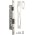 Корпус Fuaro (Фуаро) узкопрофильного замка с защелкой PROF153-20/85 (153-20/85) CP хром