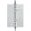 Петля Fuaro (Фуаро) универсальная IN4400UA-BL CP (4BB/A/BL 100x75x2,5) хром БЛИСТЕР