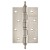 Петля Fuaro (Фуаро) универсальная IN4400UA-BL SN (4BB/A/BL 100x75x2,5) мат. никель БЛИСТЕР Петля Fuaro (Фуаро) универсальная IN4400UA-BL SN (4BB/A/BL 100x75x2,5) мат. никель БЛИСТЕР