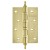 Петля Fuaro (Фуаро) универсальная IN4400UA-BL SB (4BB/A/BL 100x75x2,5) мат. золото БЛИСТЕР Петля Fuaro (Фуаро) универсальная IN4400UA-BL SB (4BB/A/BL 100x75x2,5) мат. золото БЛИСТЕР