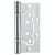 Петля Fuaro (Фуаро) универсальная без врезки IN4500W-BL CP (500-2BB/BL 100x2,5) хром БЛИСТЕР Петля Fuaro (Фуаро) универсальная без врезки IN4500W-BL CP (500-2BB/BL 100x2,5) хром БЛИСТЕР