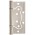 Петля Fuaro (Фуаро) универсальная без врезки IN4500W-BL SN (500-2BB/BL 100x2,5) мат. никель БЛИСТЕР