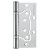 Петля Fuaro (Фуаро) универсальная без врезки IN4500W CP (500-2BB 100x2,5) хром Петля Fuaro (Фуаро) универсальная без врезки IN4500W CP (500-2BB 100x2,5) хром